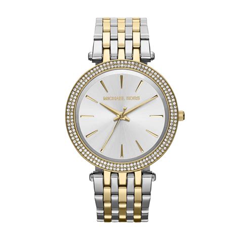 michael kors silver and gold watch|michael kors gold watch price.